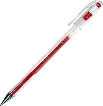 Ручка гелевая CROWN красный 0,5мм