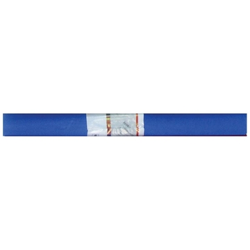 Бумага крепированная рулон 250*50см синяя (Folia)