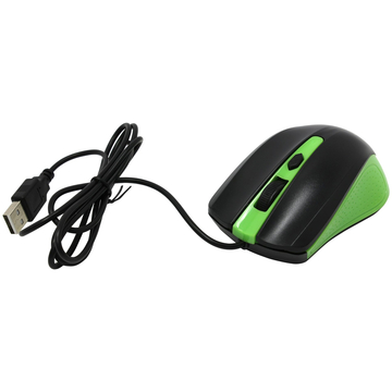 Мышь проводная Smartbuy ONE 352 зеленый/черный