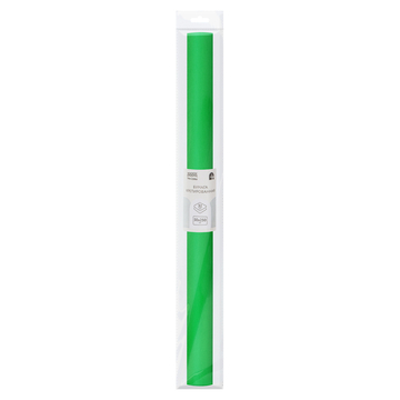 Бумага крепированная рулон 250*50см светло-зеленая (Три Совы)