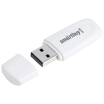 Флеш-карта Smart Buy Scout USB Flash 64Gb белый