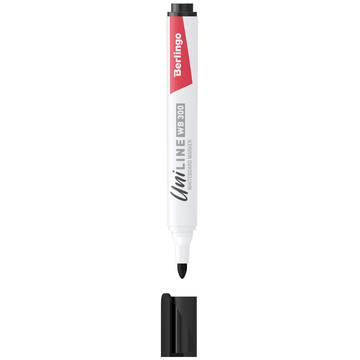 Маркер Berlingo Uniline WB300 для маркерной доски цвет черный толщина линии 3мм 