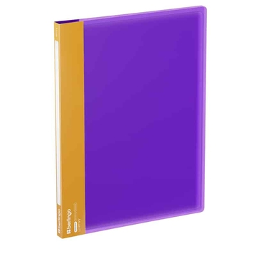 Папка 30 вкладышей ф.А4 цвет фиолетовый Envy (Berlingo)
