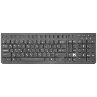 Клавиатура беспроводная UltraMate SM-535 USB черный (Defender)