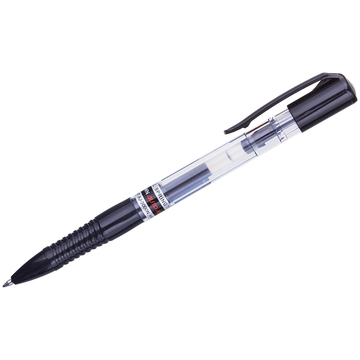 Ручка гелевая CROWN черный 0,7мм автомат