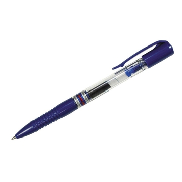 Ручка гелевая CROWN синий 0.7мм автомат