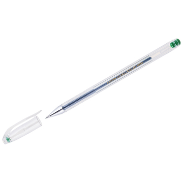 Ручка гелевая CROWN зеленый 0,5мм
