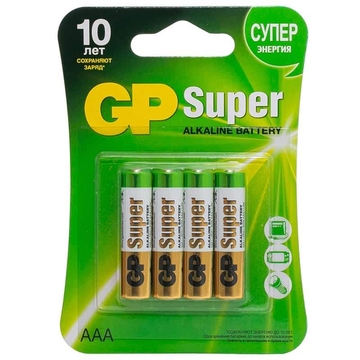 Элемент питания LR03 GP Super 1,5V АА 