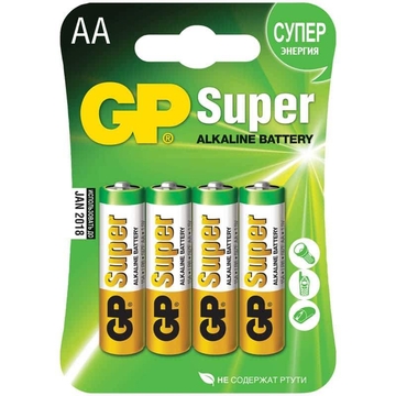 Элемент питания LR06 GP Super 1,5V АА 