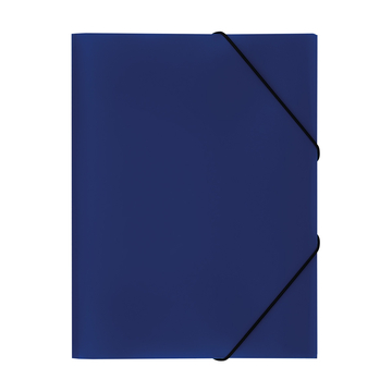 Папка на резинке ф.А4 синий (Стамм) 