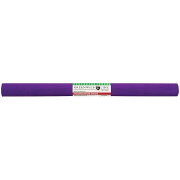 Бумага крепированная рулон 250*50см фиолетовая(Greenwich)