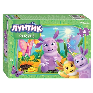 Пазл 35 деталей "Лунтик" (Step Puzzle)
