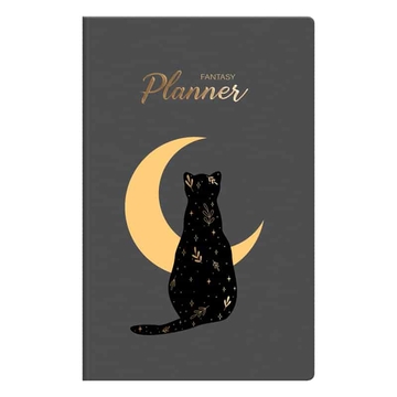 Планинг недатированный 32л. 135*210мм на скобе Black cat (Meshu)