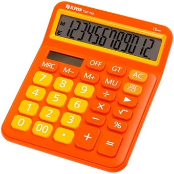 Калькулятор 12 разр.125*160мм CDC-110-OR (Eleven)