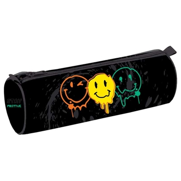 Пенал мягкий полиэстер на молнии 210*80мм "Flowing smiles" (Art Space)