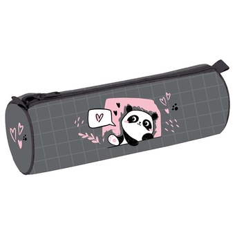 Пенал мягкий полиэстер на молнии 210*80мм "Panda" (Art Space)