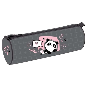 Пенал мягкий полиэстер на молнии 210*80мм "Panda" (Art Space)