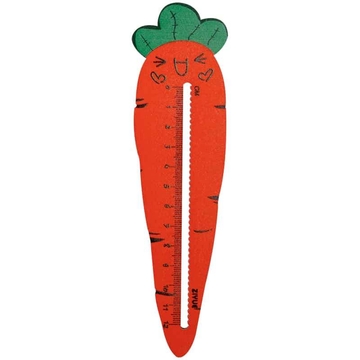 Линейка 12 см Carrot дерево (Meshu)