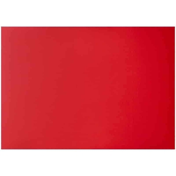 Картон плакатный 48*68см мелованный красный 380г/м2 (Мульти-Пульти)