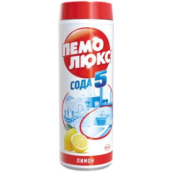 Средство чистящее 480г "Сода 5. Лимон" (Пемолюкс) 
