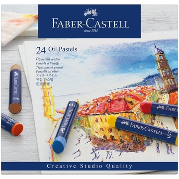 Пастель масляная 24 цвета Oil Pastels (Faber-Castell)