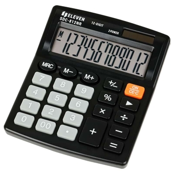 Калькулятор 12 разр. 127*105мм SDC-812NR (Eleven)