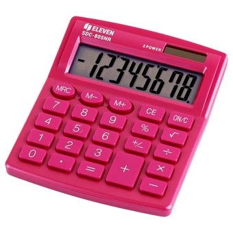Калькулятор 8 разр. 127*105мм SDC-805NR-PK (Eleven)