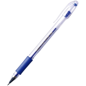 Ручка гелевая Crown Hi-Jell Grip синий 0,5мм