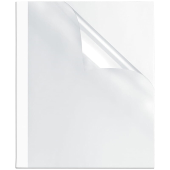 Обложка для термопереплета А4 картон белый 200г/м2 100шт корешок 3мм (Fellowes)