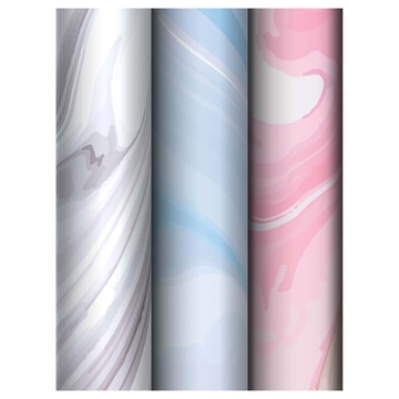 Бумага упаковочная Marble 70*100см 1 лист 80г/м2 (Meshu)