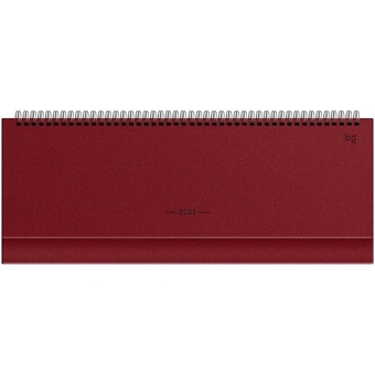Планинг датированный 2025г 64л 330*130мм балакрон Ariane Dark red (BG)
