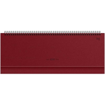 Планинг датированный 2025г 64л 330*130мм балакрон Ariane Dark red (BG)