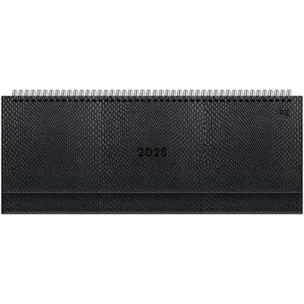 Планинг датированный 2025г 64л 330*130мм кожзам Python Graphite (BG)