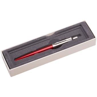 Ручка шариковая Parker Jotter Kensington Red CT цвет корпуса красный/хром