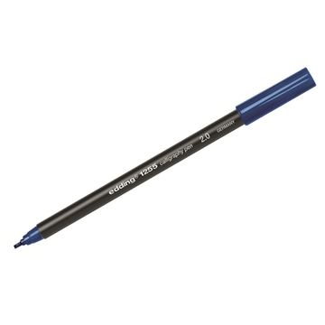Фломастер для каллиграфии "E-1255 calligraphy pen" синий 2,0мм (Edding)