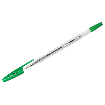 Ручка шар. Berlingo Tribase зеленый 1,0мм