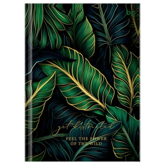 Бизнес-блокнот А6 64л. Tropic style интеграл. обложка (BG) 