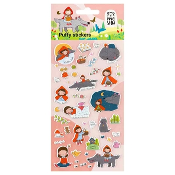 Наклейки объемные "Little red" 10*23см (MESHU)