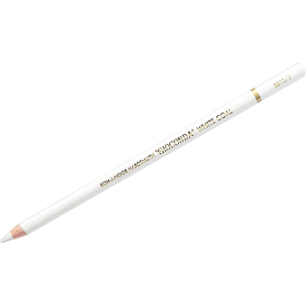 Угольный карандаш для рисования Koh-I-Noor Gioconda Extra 8812  HB белый