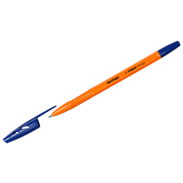 Ручка шар. Berlingo Tribase Orange синий 0,7мм