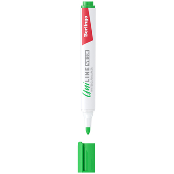 Маркер Berlingo Uniline WB300 для маркерной доски цвет зеленый толщина линии 3мм 