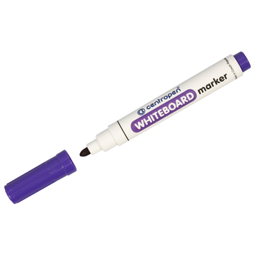 Маркер Centropen 8559 для маркерной доски цвет фиолетовый толщина линии 2,5мм  