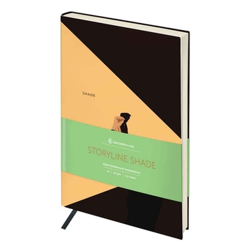 Ежедневник недатир. ф.А5 кожзам "Storyline. Shade"  272с (Greenwich Line)