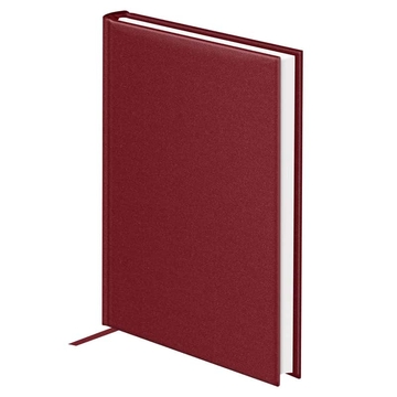 Ежедневник недатир. ф.А6 балакрон Ariane.Dark red красный 320с (BG)