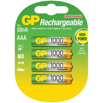 Аккумулятор AAA (HR03) GP 1000mAh за 1шт