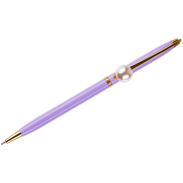 Ручка шар. MESHU "Lilac jewel" синий 1мм автомат