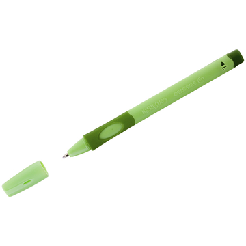 Ручка шар. Stabilo LeftRight для левшей синий 0,8мм корпус зеленый 