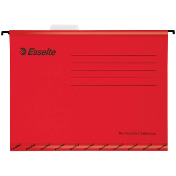 Подвесная папка Esselte "Pendaflex Plus Foolscap" 240*412мм картон 210г/м2 цвет красный