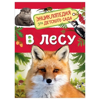 Энциклопедия "Для детского сада. В лесу"А5 48стр. (Росмэн)