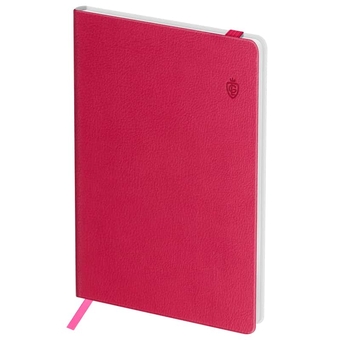 Записная книжка А6 80л. "Classic. Berry" кожзам с резинкой (Greenwich Line)